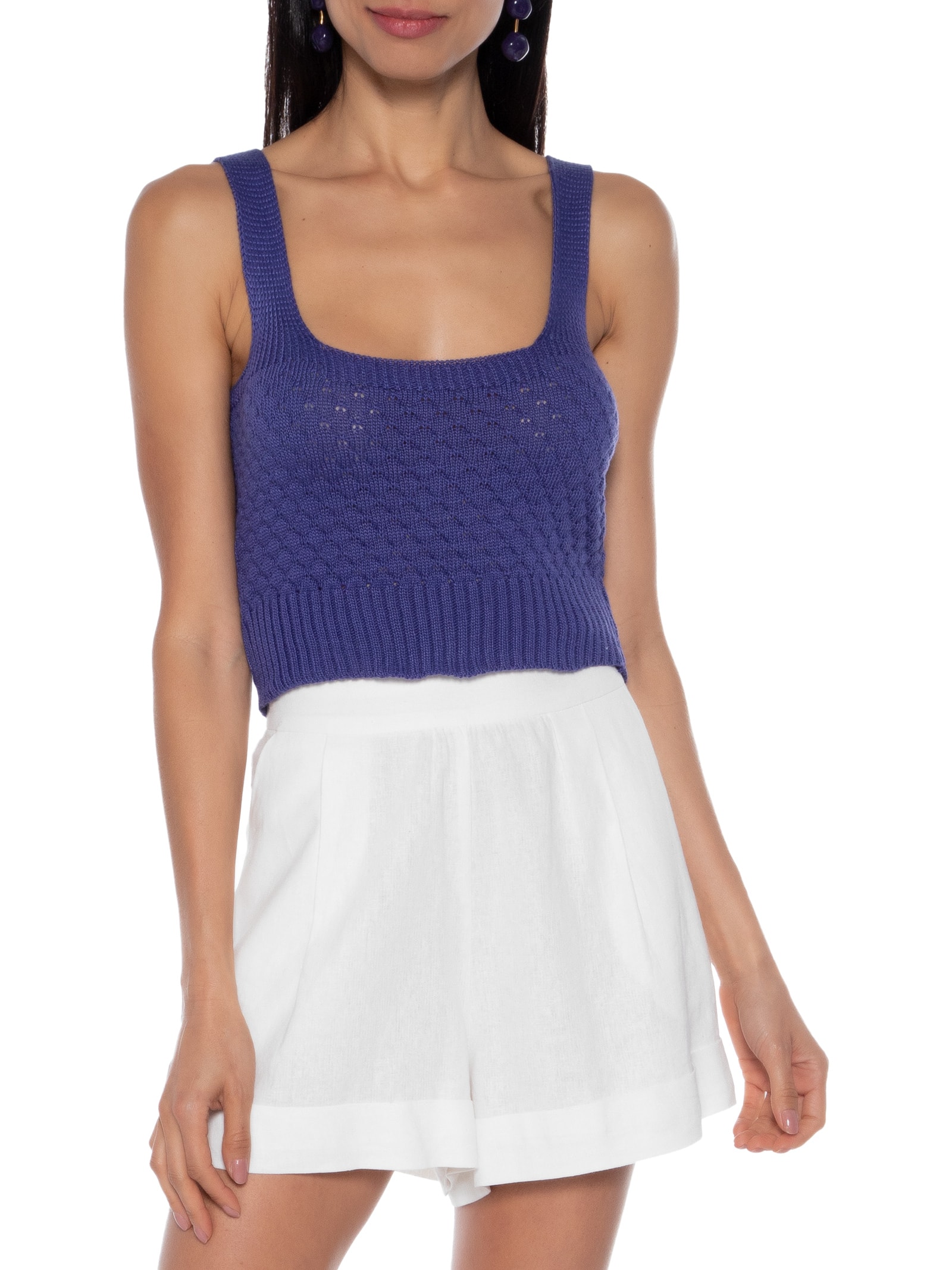 Top Texturizado Tricot Roxo Market 33