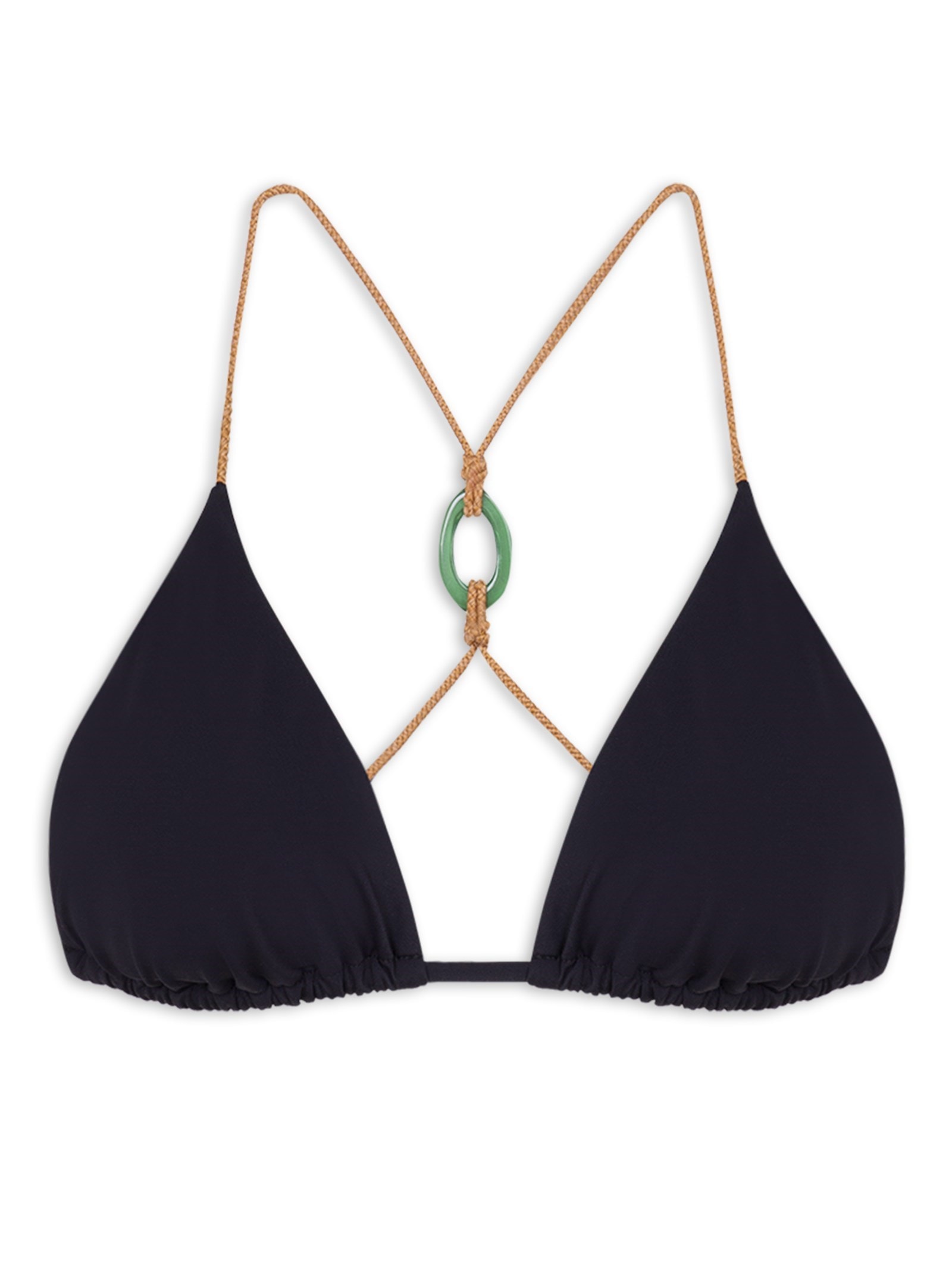 Top Tri Costas Tuane Preto Vix