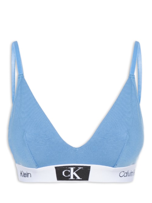 Top Triângulo Cotton 1996 - Azul
