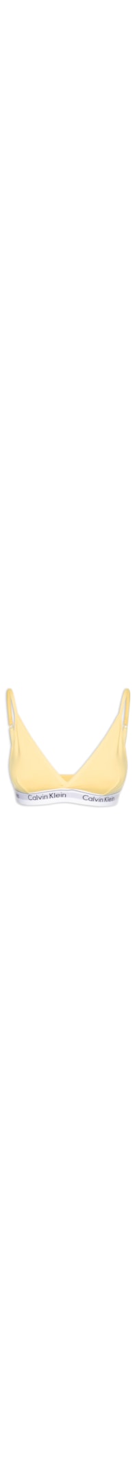 Top Triângulo Modern Cotton - Amarelo