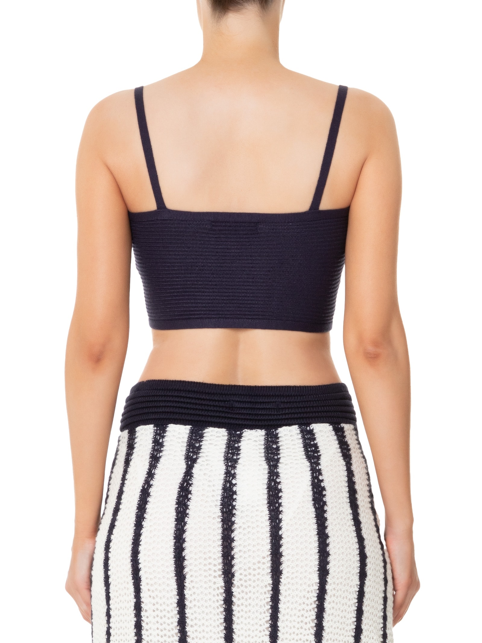 Top Tricot 2 Em 1 Azul Dress To