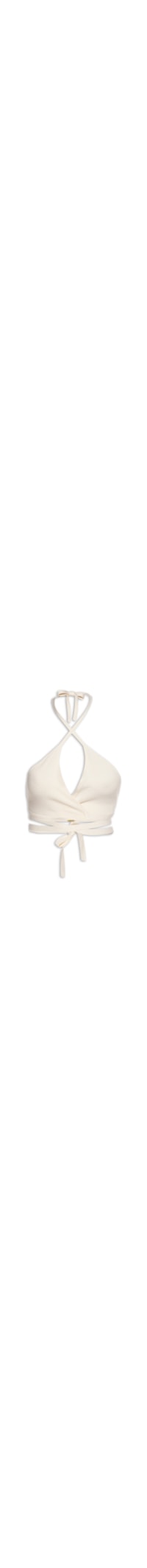 Top Tricot Amarração - Off White