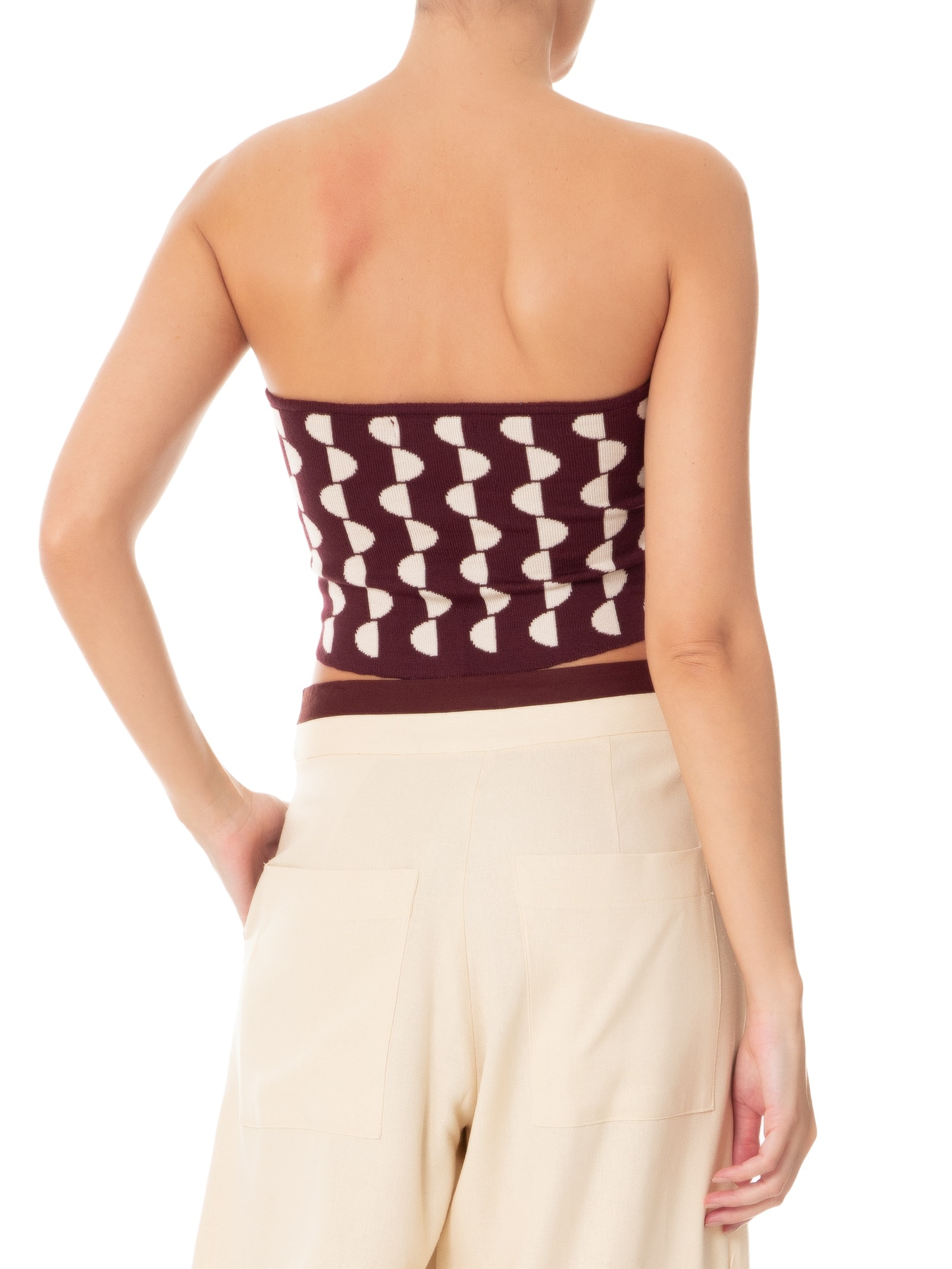 Top Tricot Copa Vinho Dress To