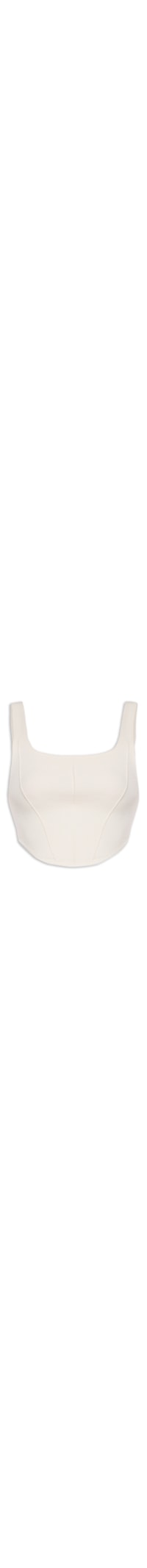 Top Tricot Corselet - Off White