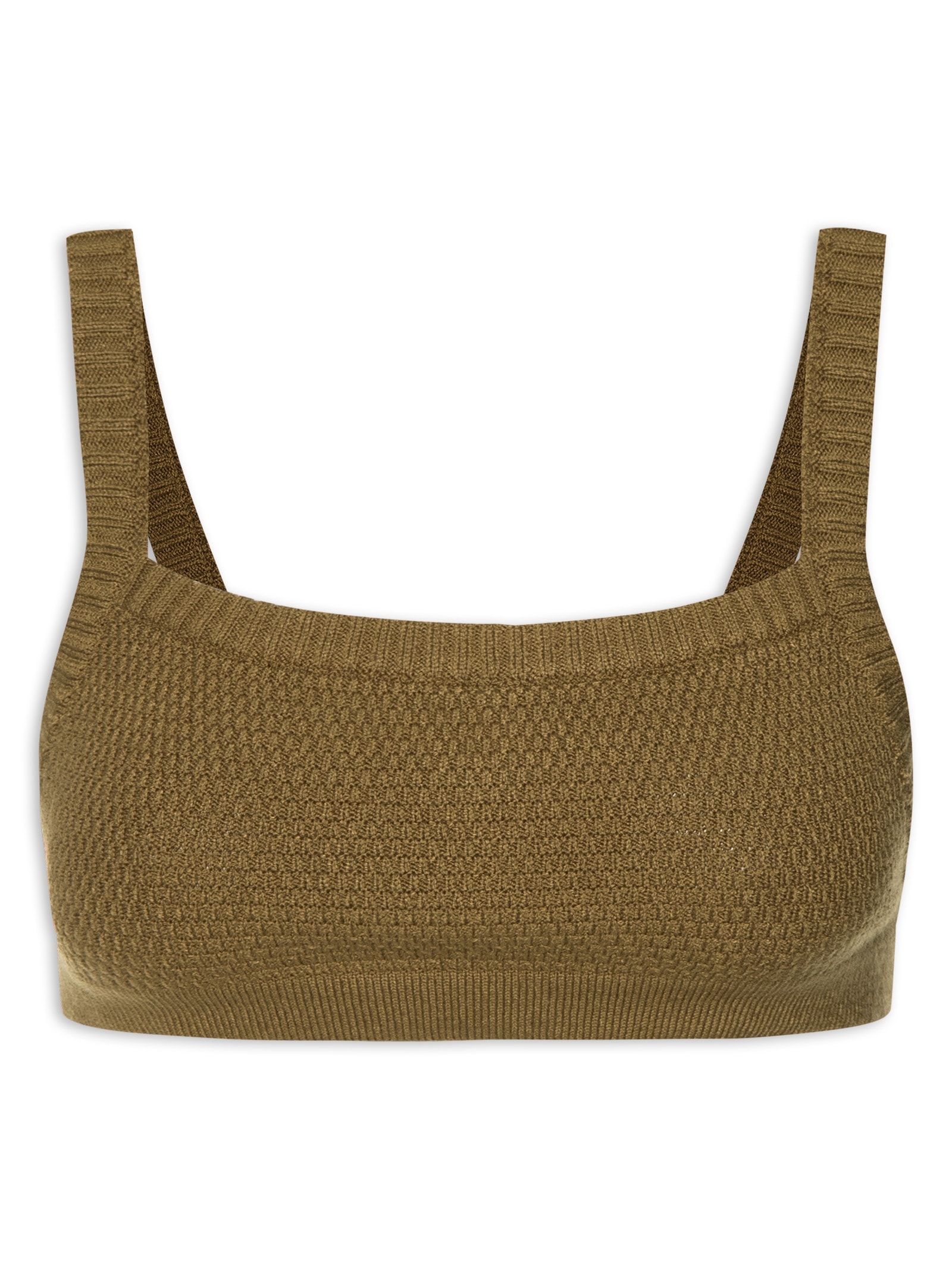 Top Tricot Marrom Colcci