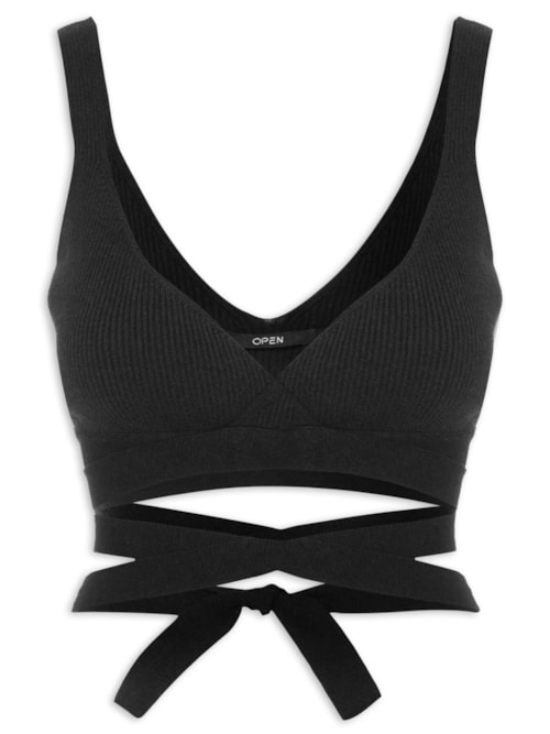 Top Tricot – Preto