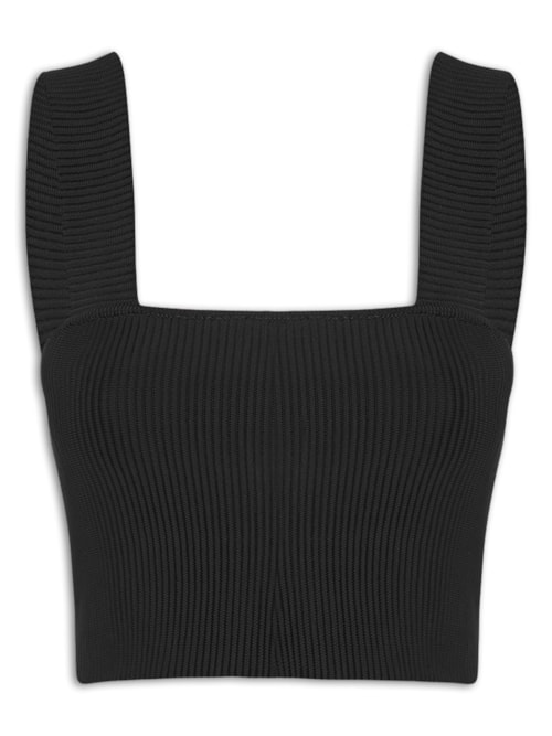 Top Tricot - Preto