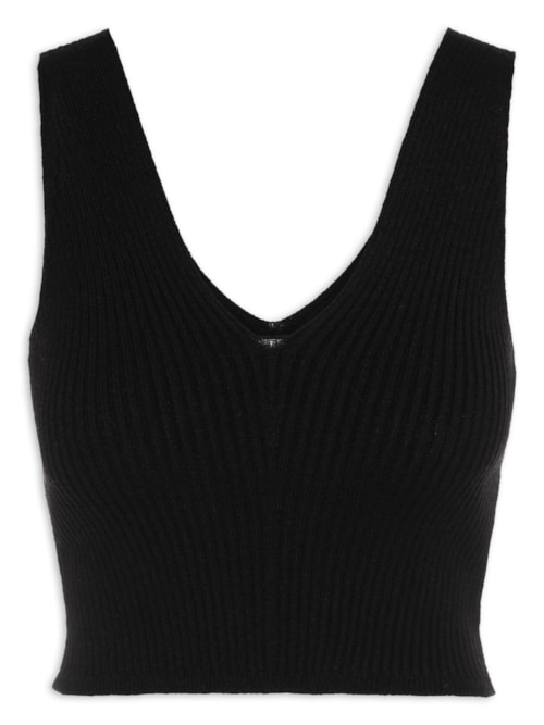 Top Tricot – Preto