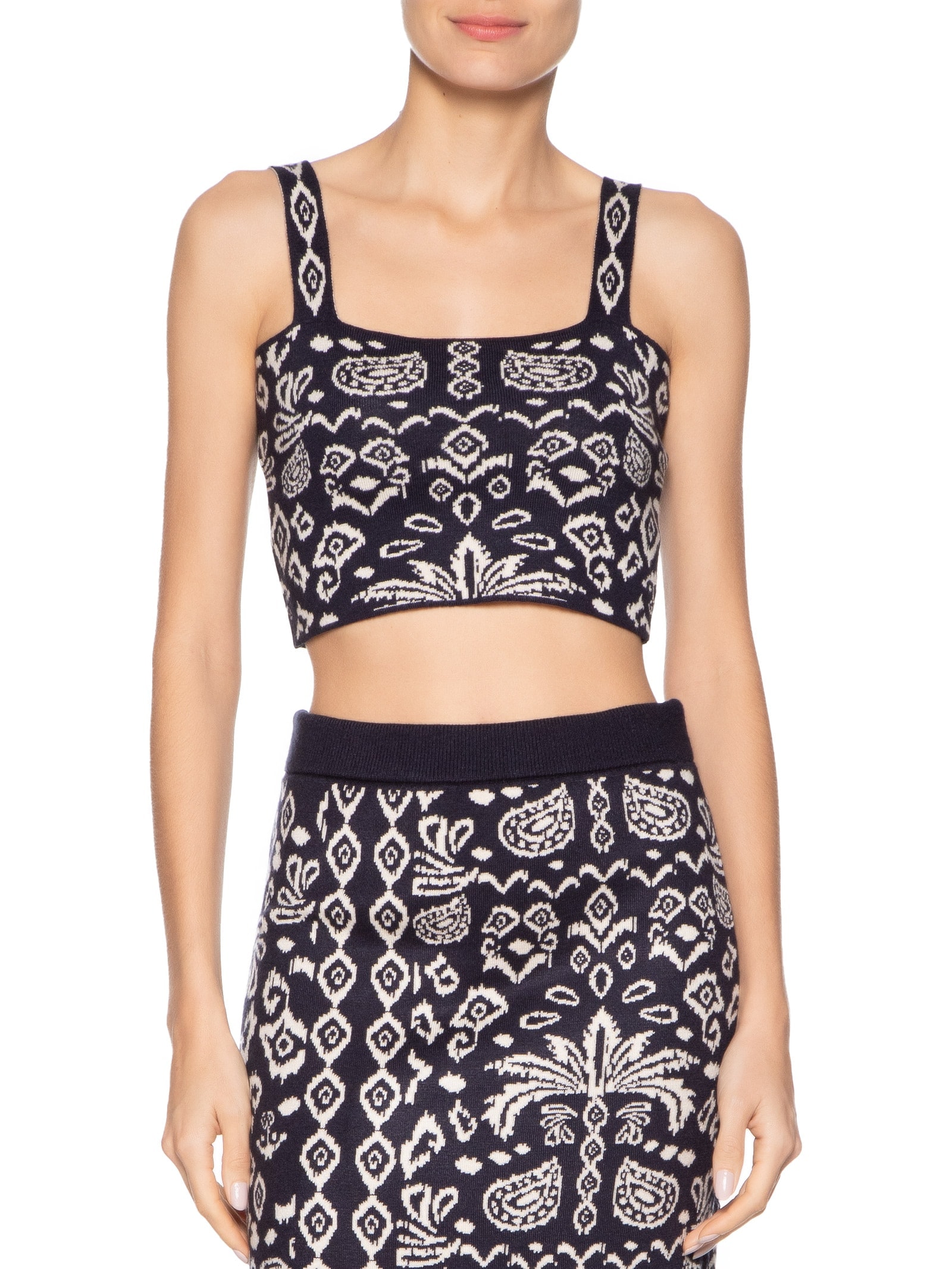 Top Tricot Tropikat Preto Dress To