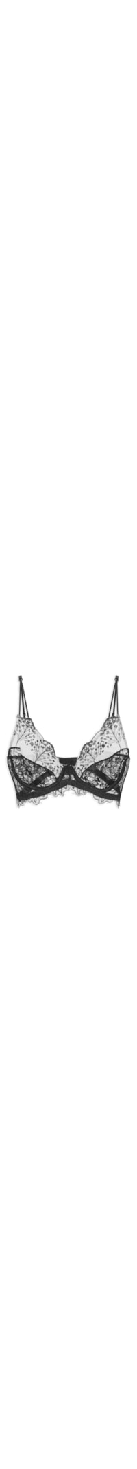 Top Tule Mandona - Preto