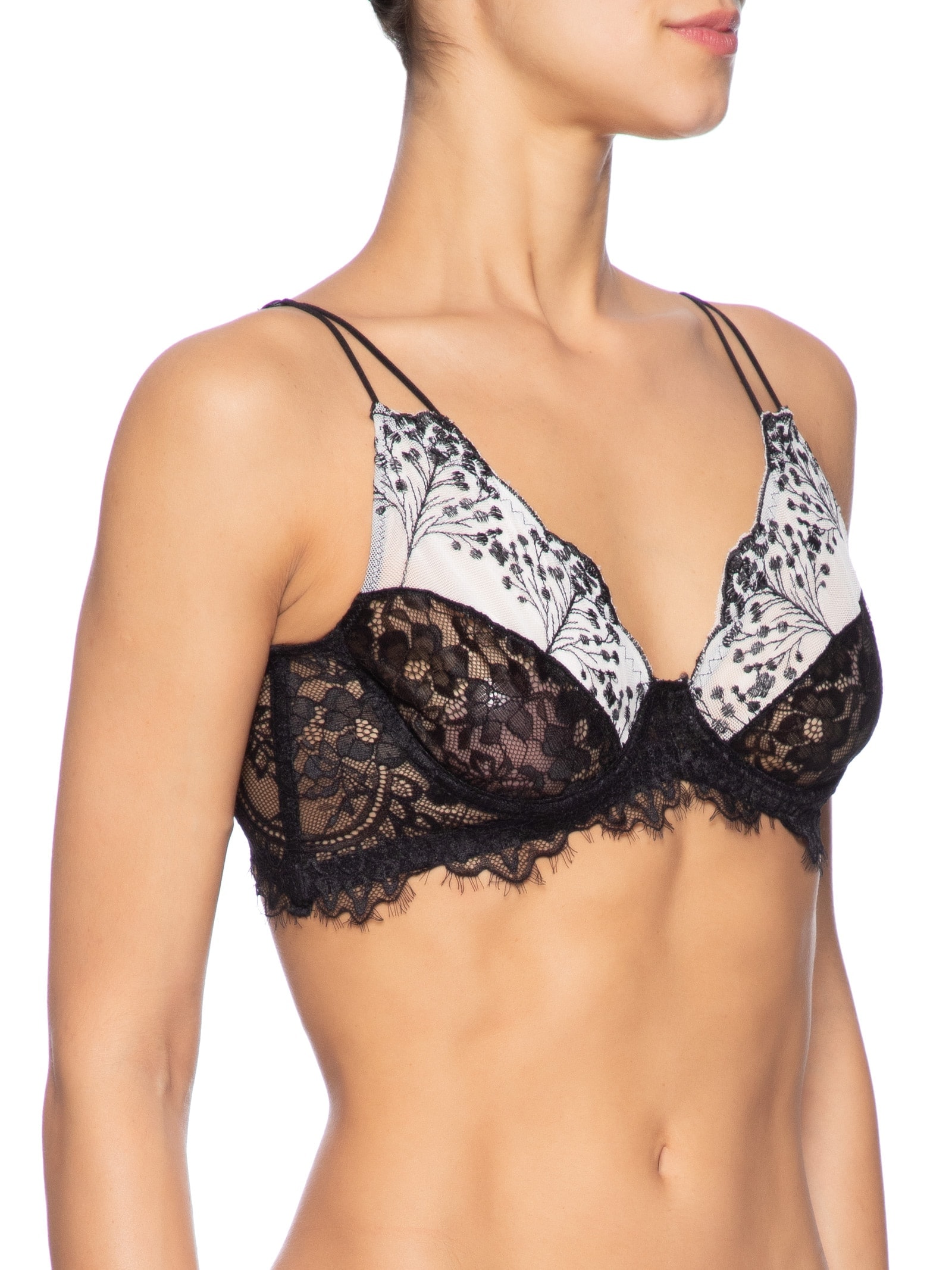 Top Tule Mandona Preto Jogê