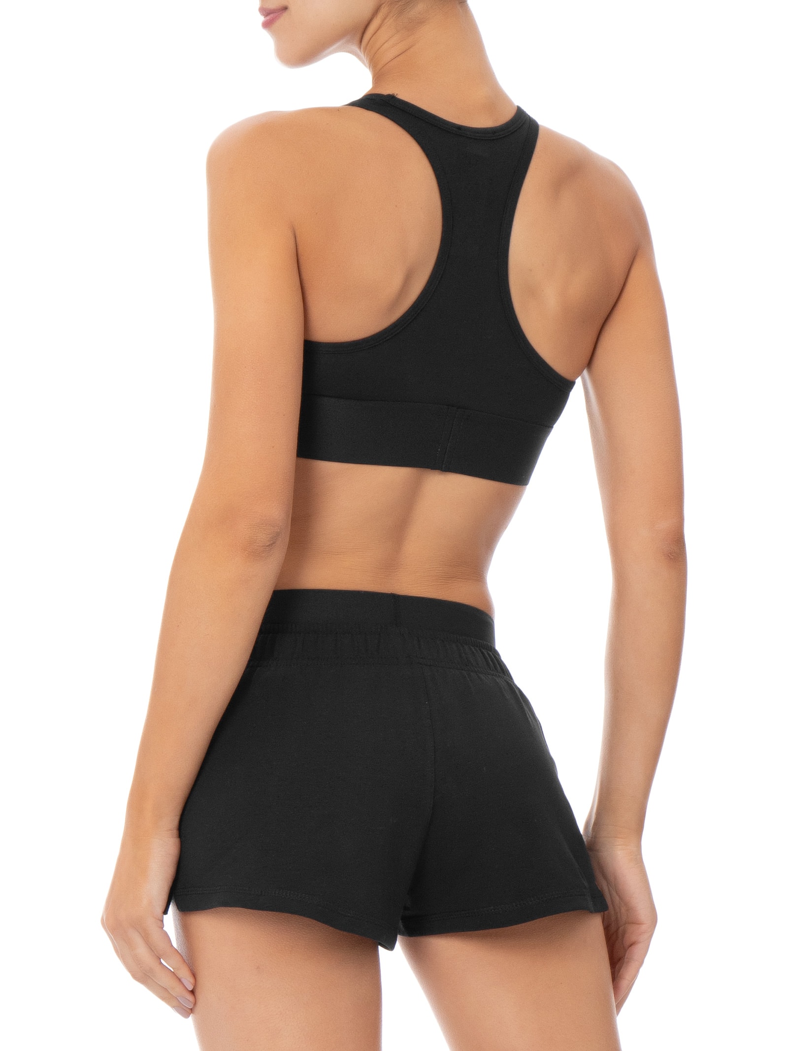 Top Usfb-Cotton-Race-Bralette Preto Diesel