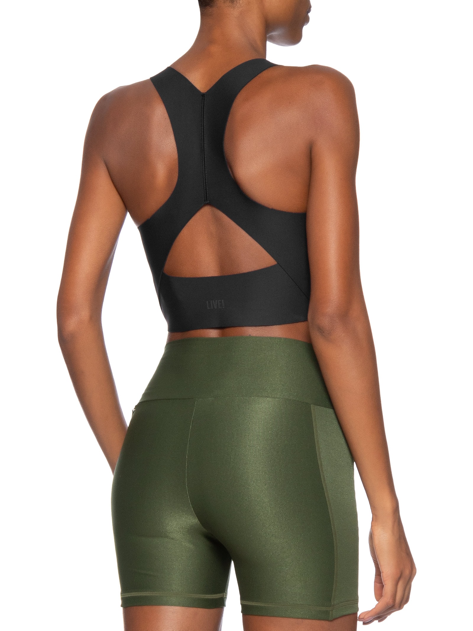 Top V Nadador Neoprene Fit Preto Live!