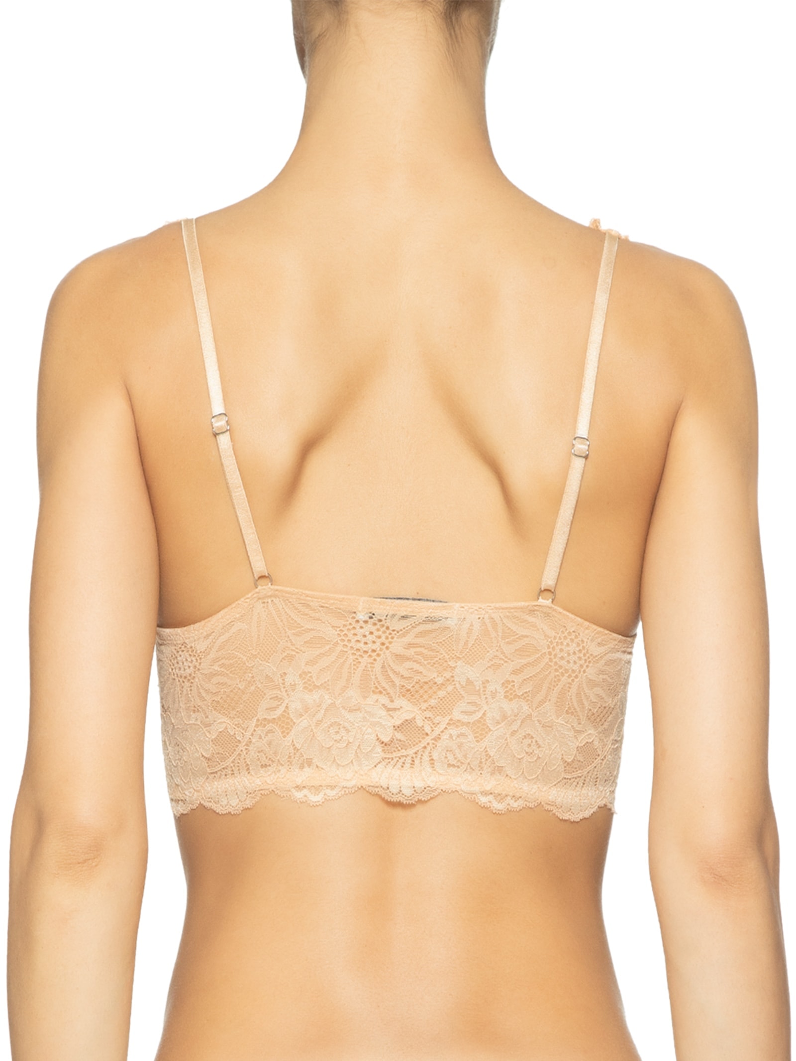 Top V Renda Bege Dress To