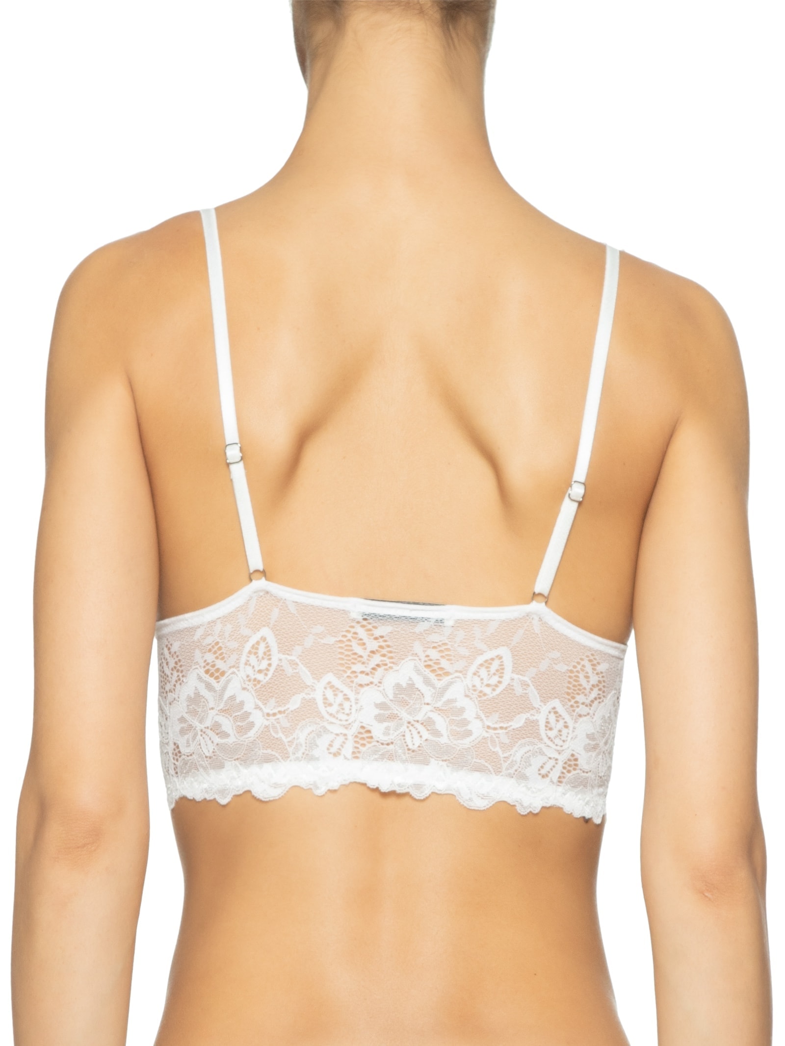 Top V Renda Branco Dress To