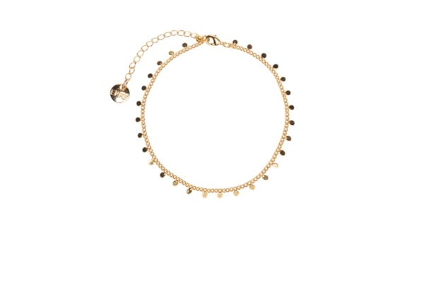 Tornozeleira Feminina Nicole - Dourado