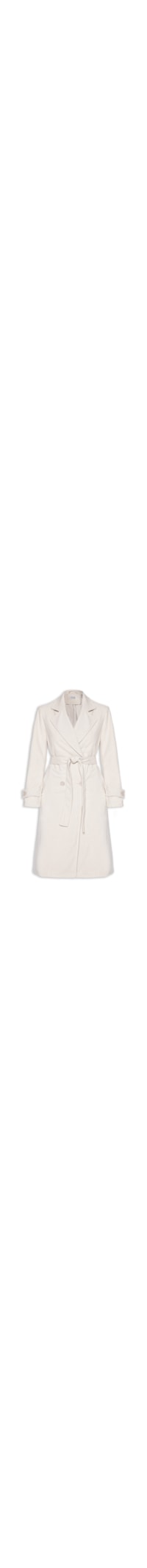 Trench Coat Feminino Com Cinto - Bege