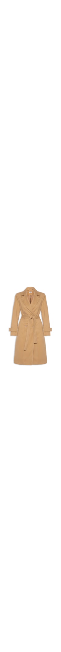 Trench Coat Feminino Com Cinto - Bege