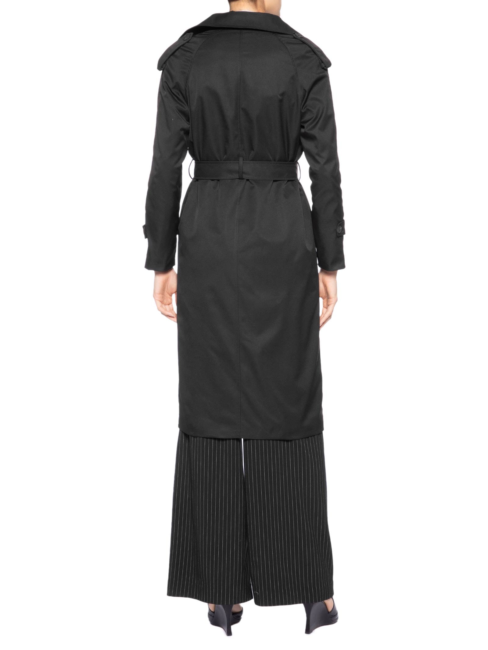 Trench Coat Feminino Com Cinto Preto '2Essential