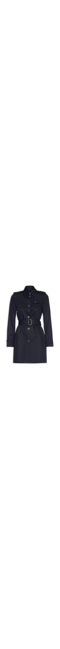Trench Coat Feminino Heritage Single Breasted – Azul