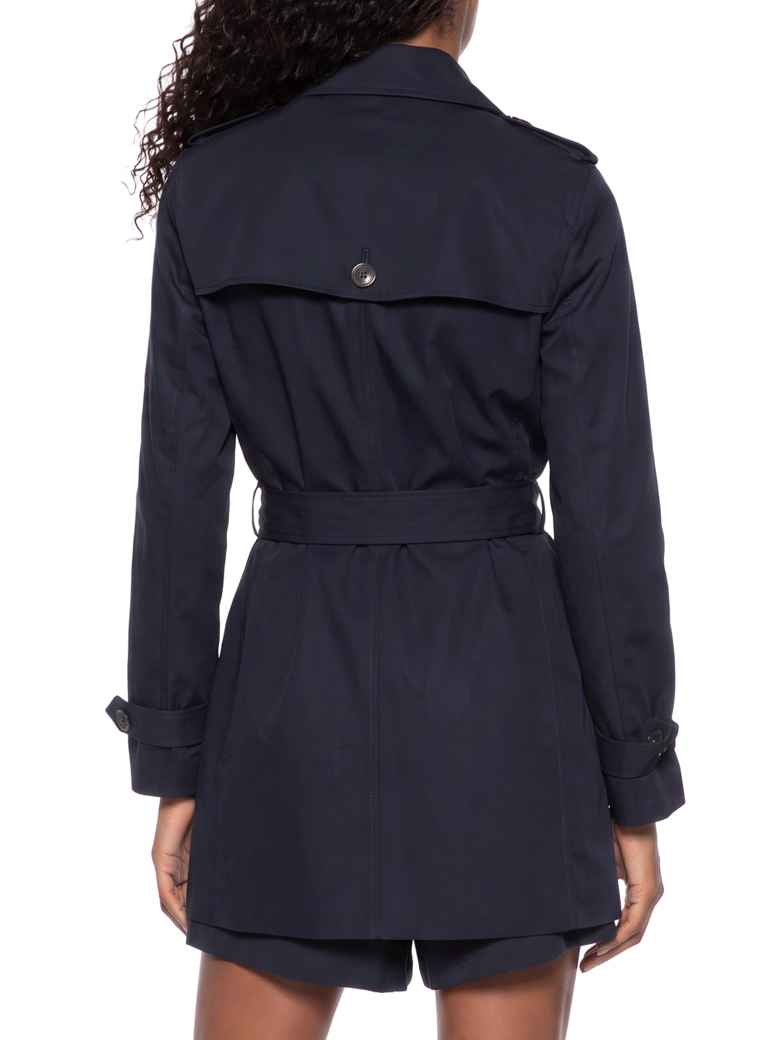 Trench Coat Feminino Heritage Single Breasted – Azul Tommy Hilfiger