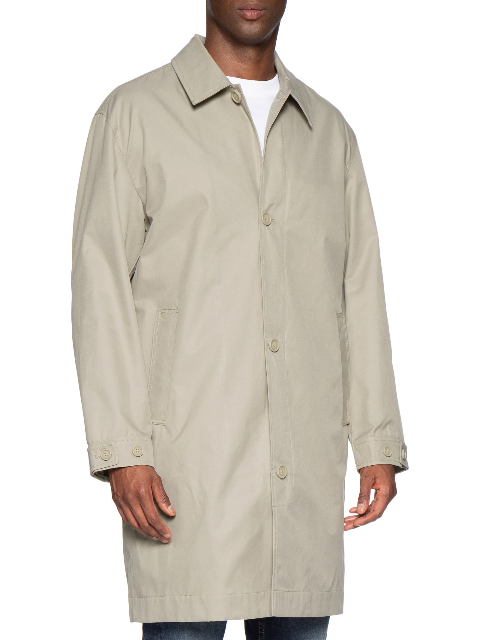 Trench Coat Masculino Tiburon Bege Levi's