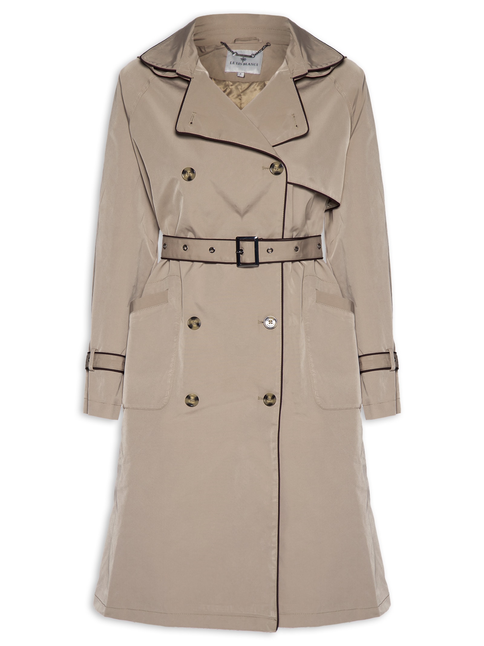 Trench Feminino Maya – Bege Le Lis