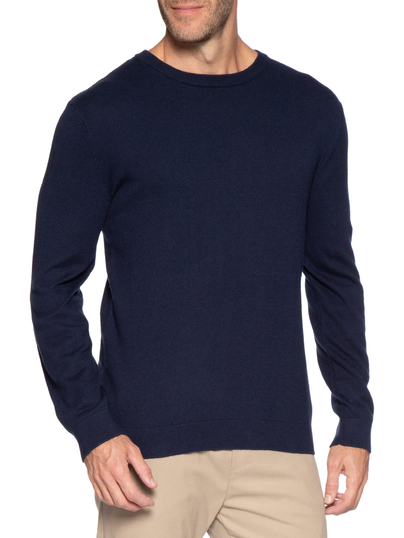Tricot Masculino Cotton Cashmere – Azul Reserva