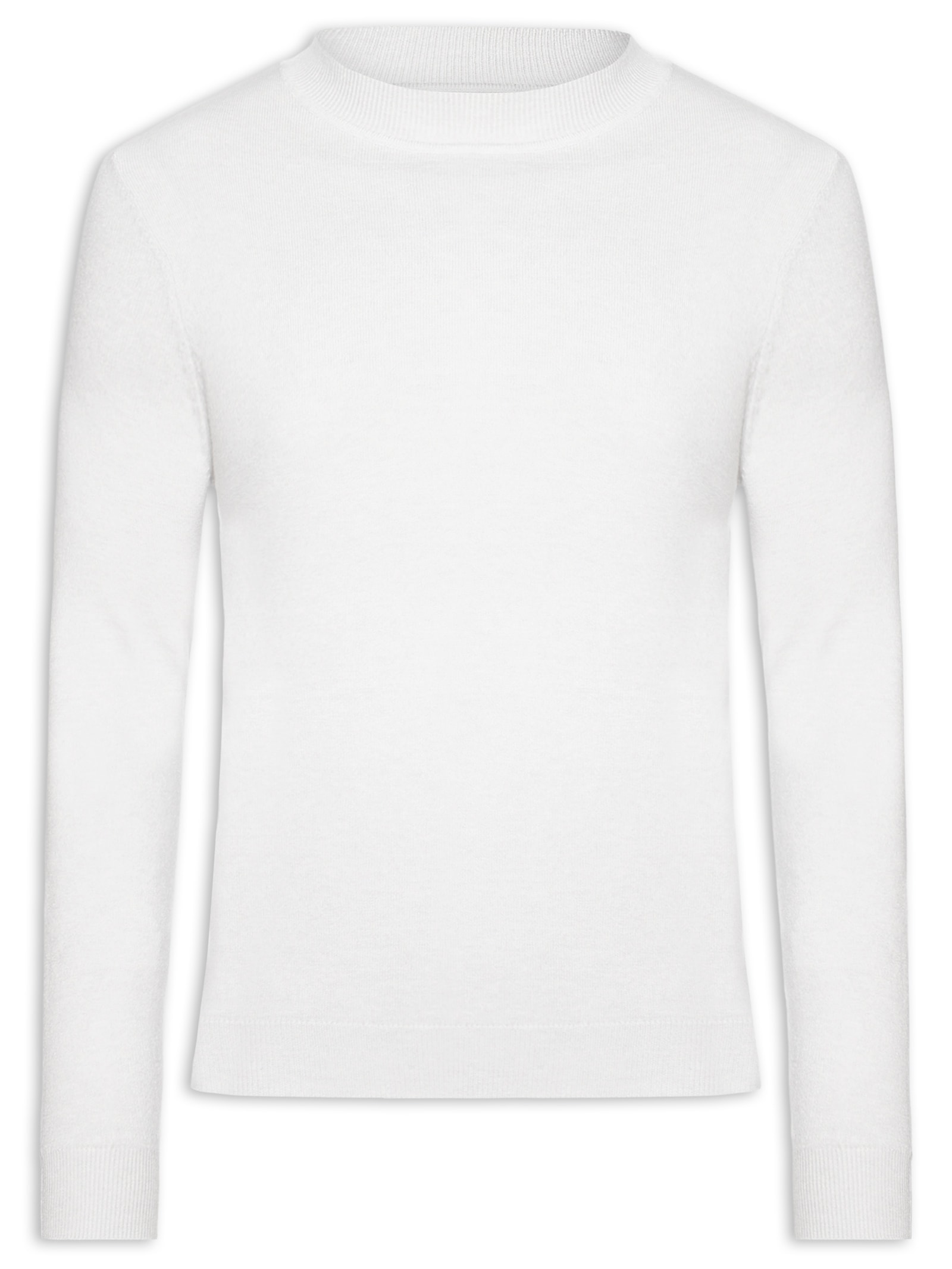 Tricot Masculino Gola Alta Básico Cinza '2 Essential