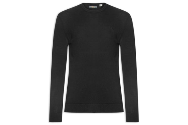 Tricot Masculino Gola Careca - Preto