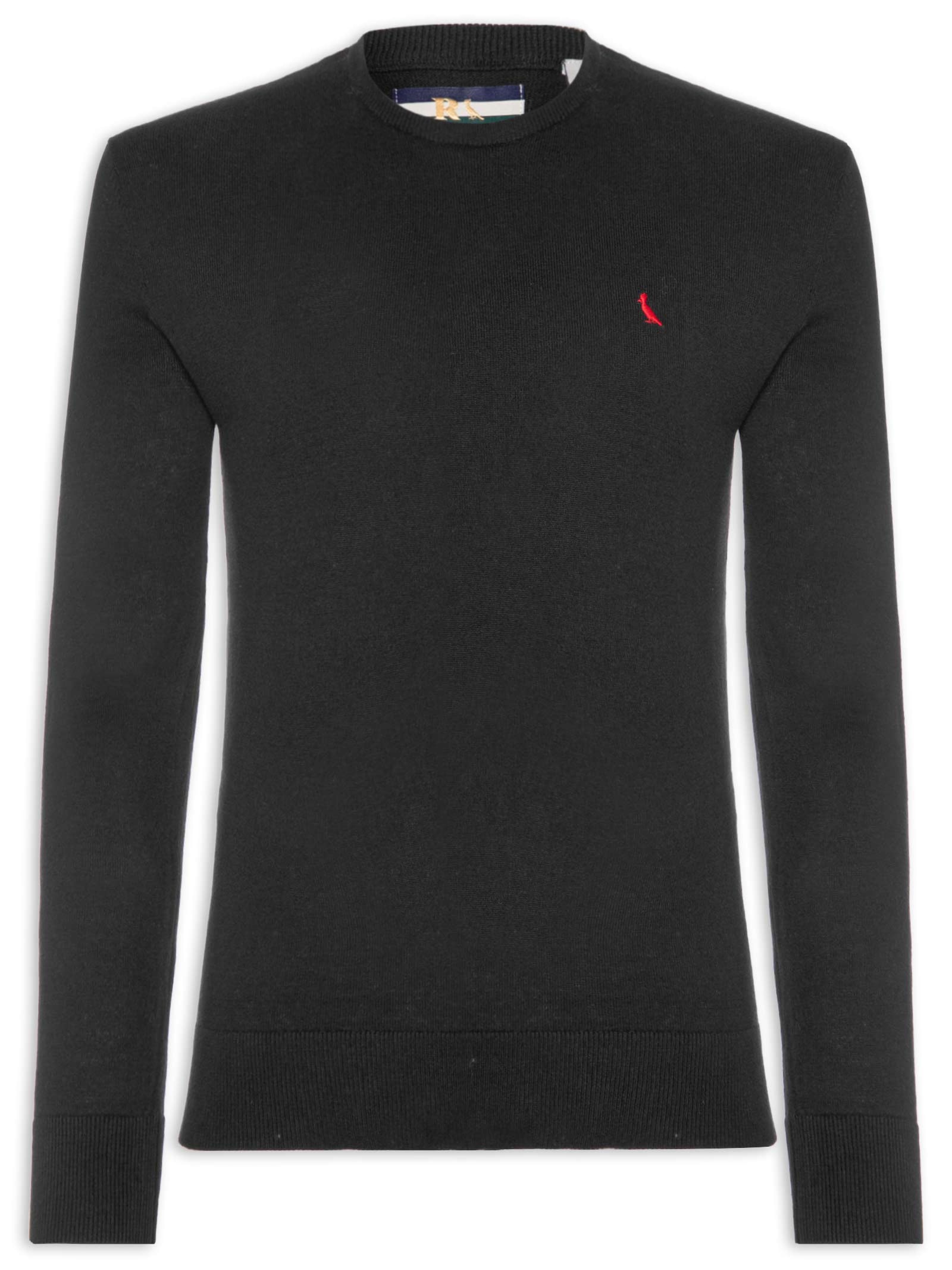 Tricot Masculino Red Bird Preto Reserva