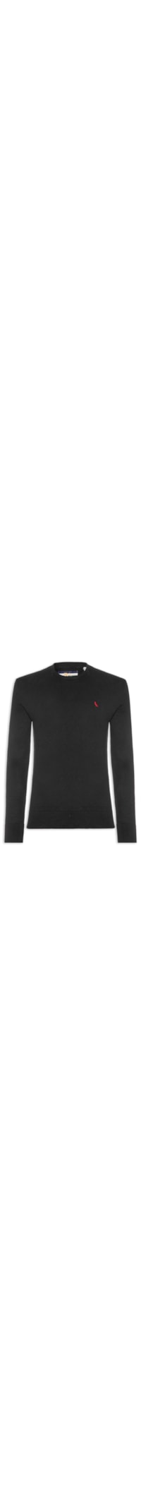 Tricot Masculino Red Bird - Preto