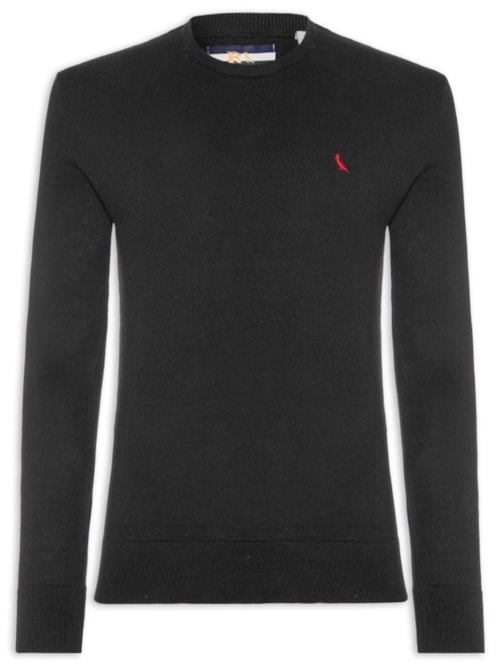 Tricot Masculino Red Bird – Preto