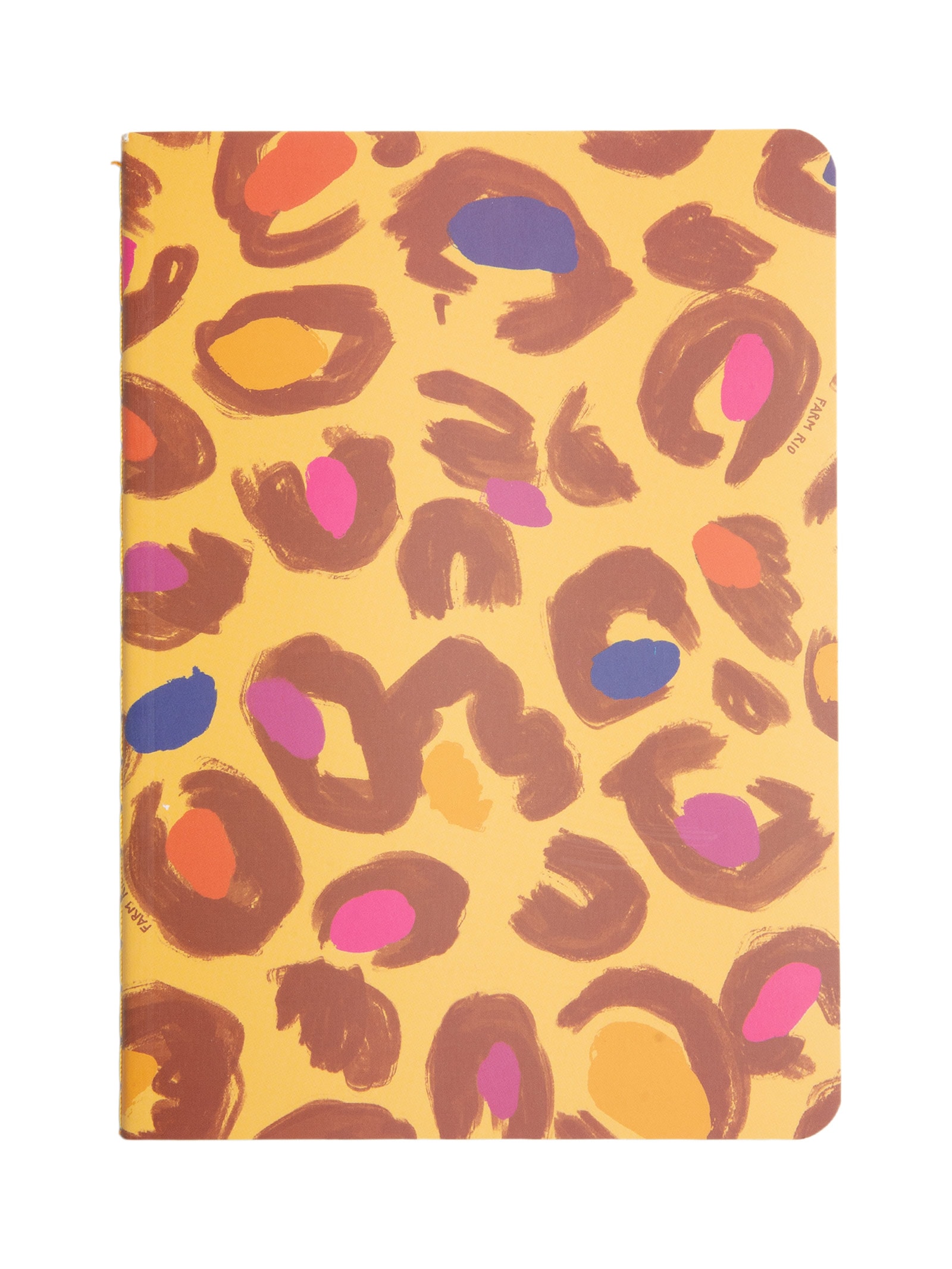 Trio De Cadernetas Cor De Banana Amarelo Farm Etc