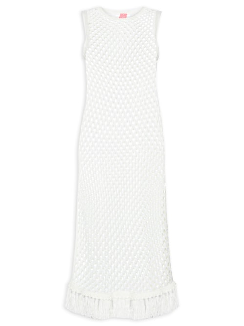 Túnica Crochet – Branco