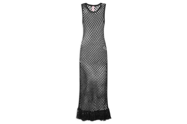 Túnica Crochet - Preto