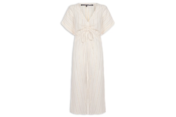 Túnica Feminina Amarração - Off White 