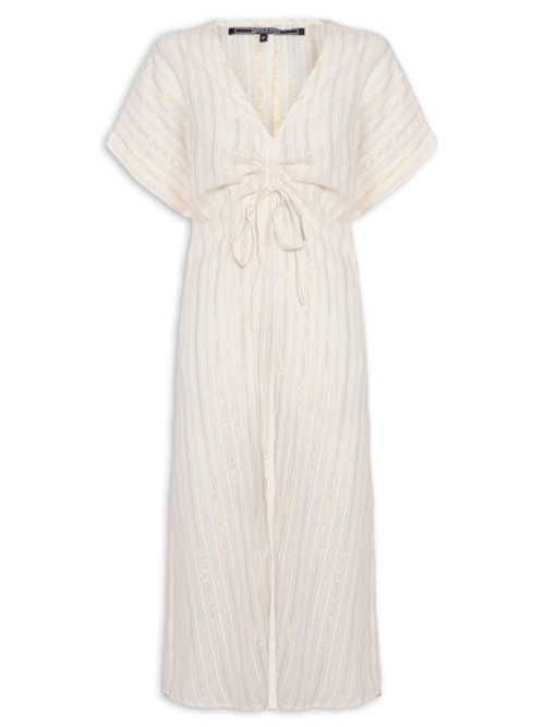 Túnica Feminina Amarração – Off White