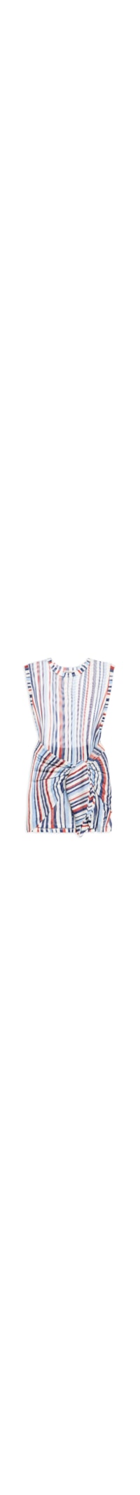 Túnica Feminina com Lenço Estampa Listra Verano – Azul