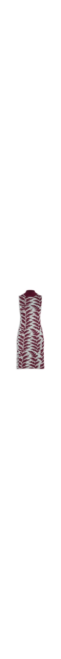 Túnica Feminina de Tricot Midi - Vermelho