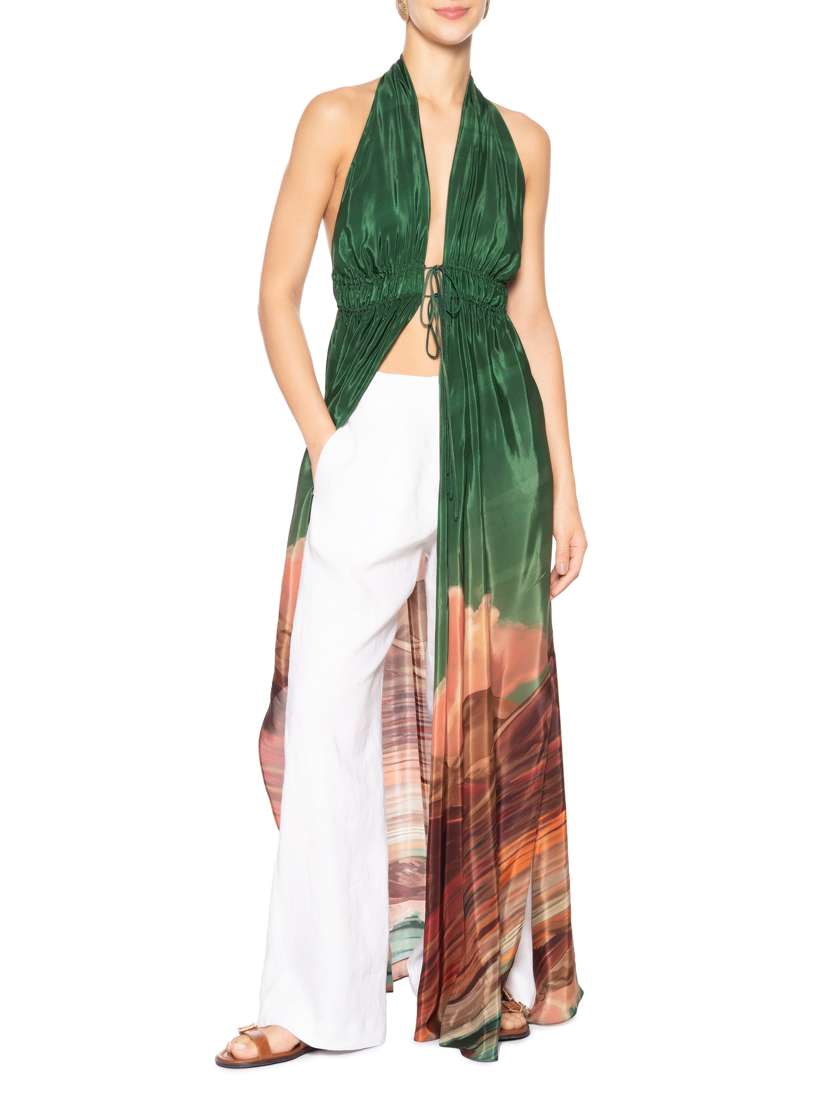 Túnica Feminina Dunas Verde Farm