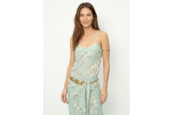 Túnica Feminina Estampa Fluer B - Azul