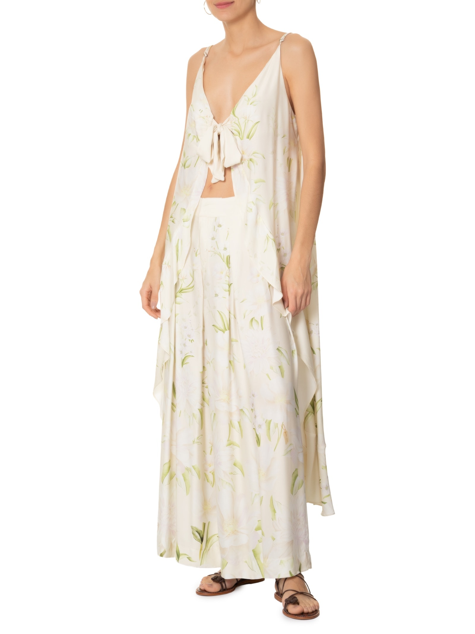 Túnica Feminina Gabrielle Bege Farm