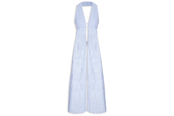 Túnica Feminina Richilieu Vida Marinha - Azul