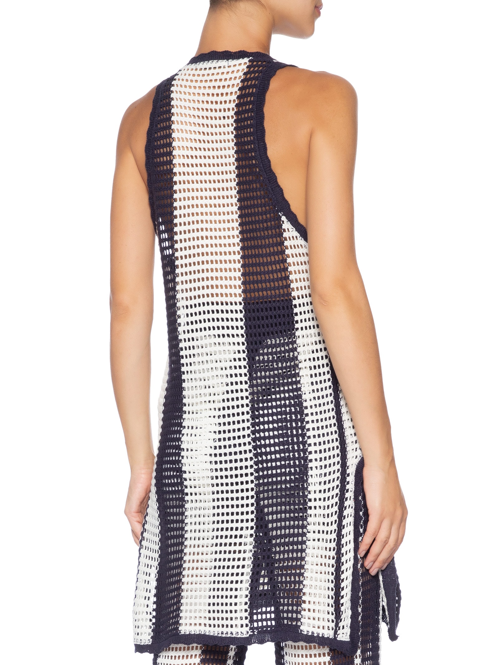 Túnica Feminina Tricot Listra Náutica – Azul Dress To