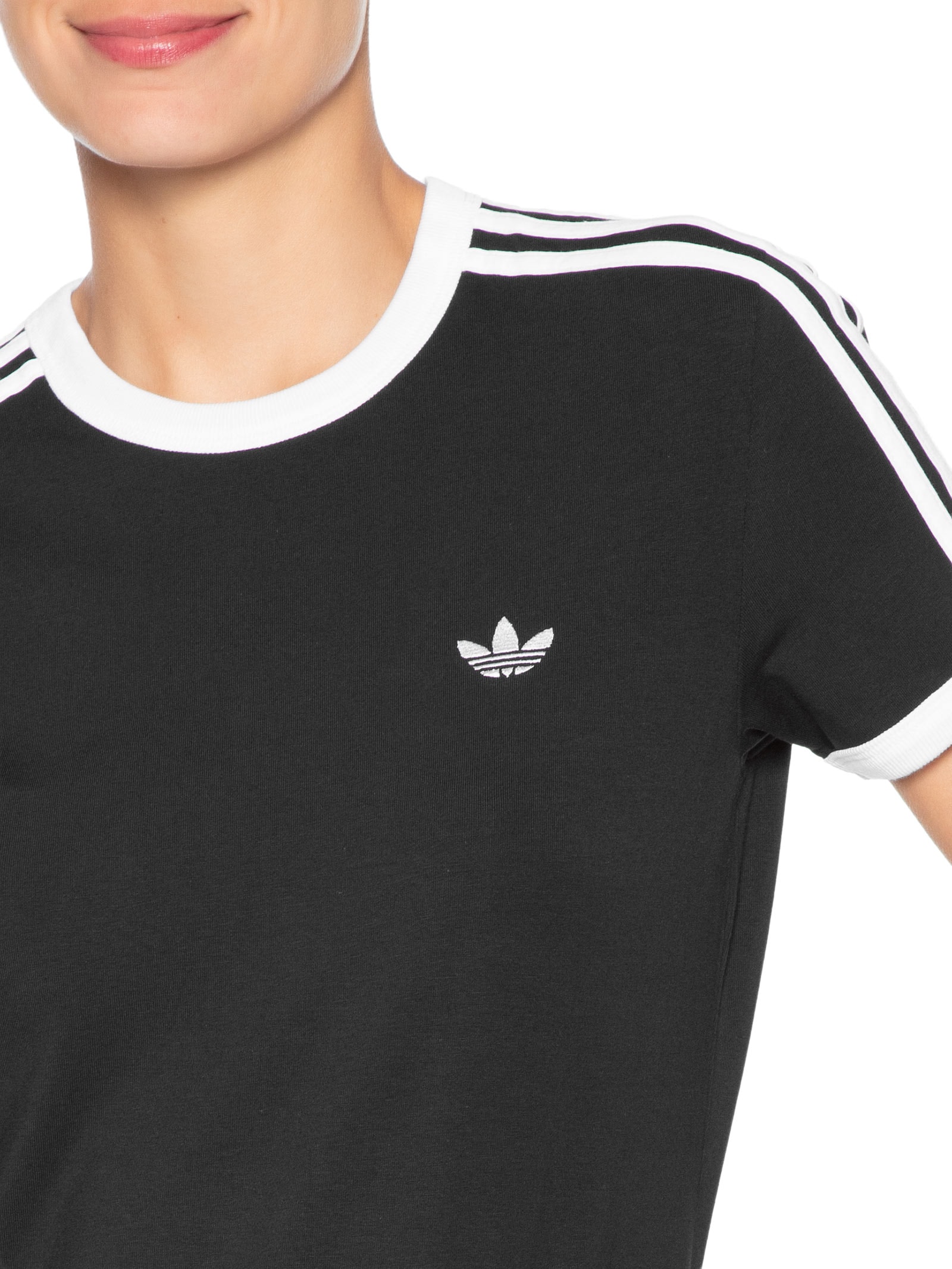 Vestido 3s Adicolor Slim Preto Adidas Originals