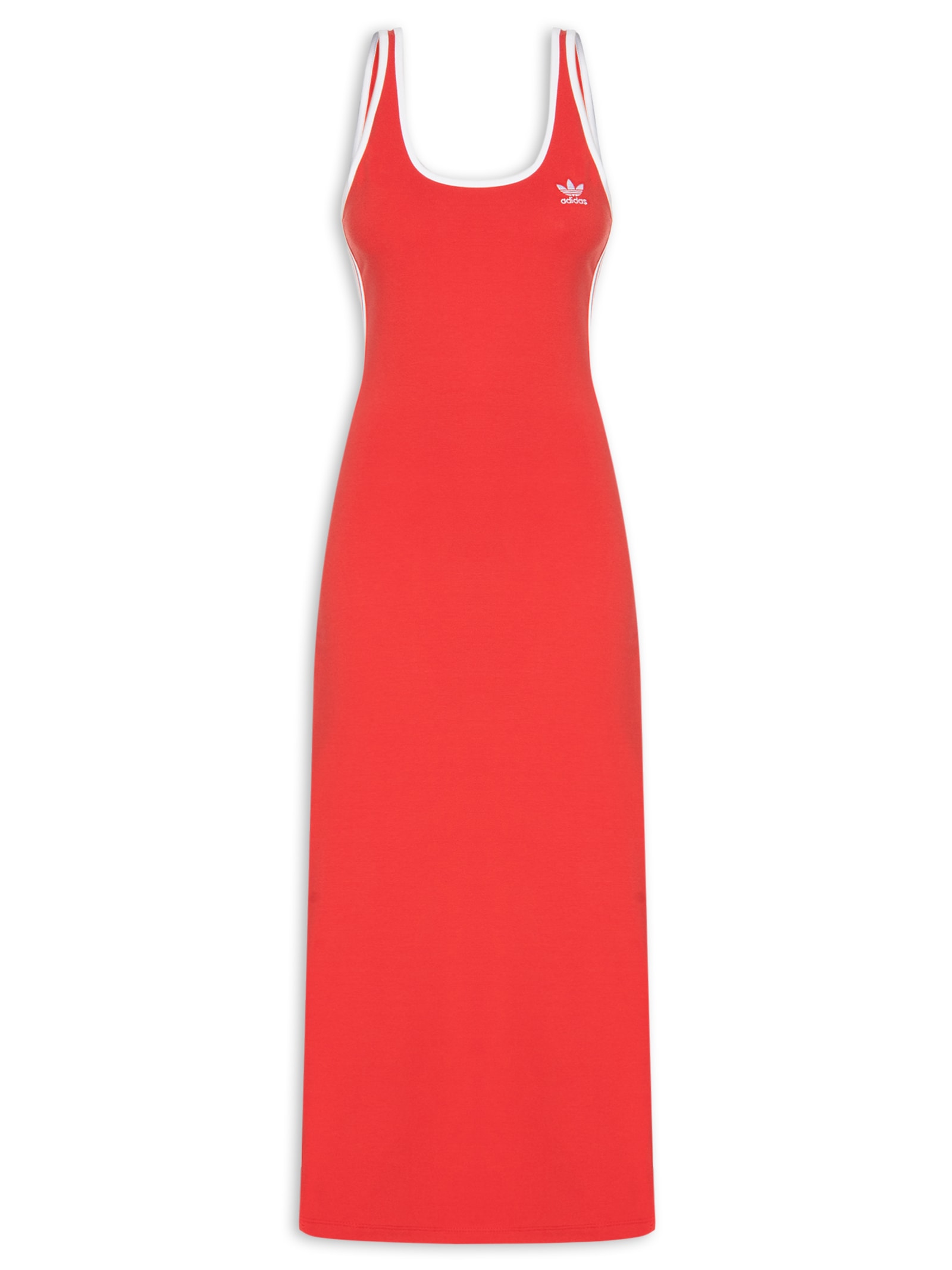 Vestido 3S Vermelho Adidas Originals