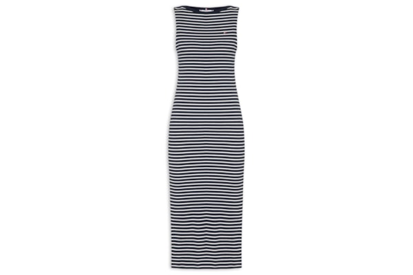 Vestido 5X2 Slim Slash-Nk Drs - Preto