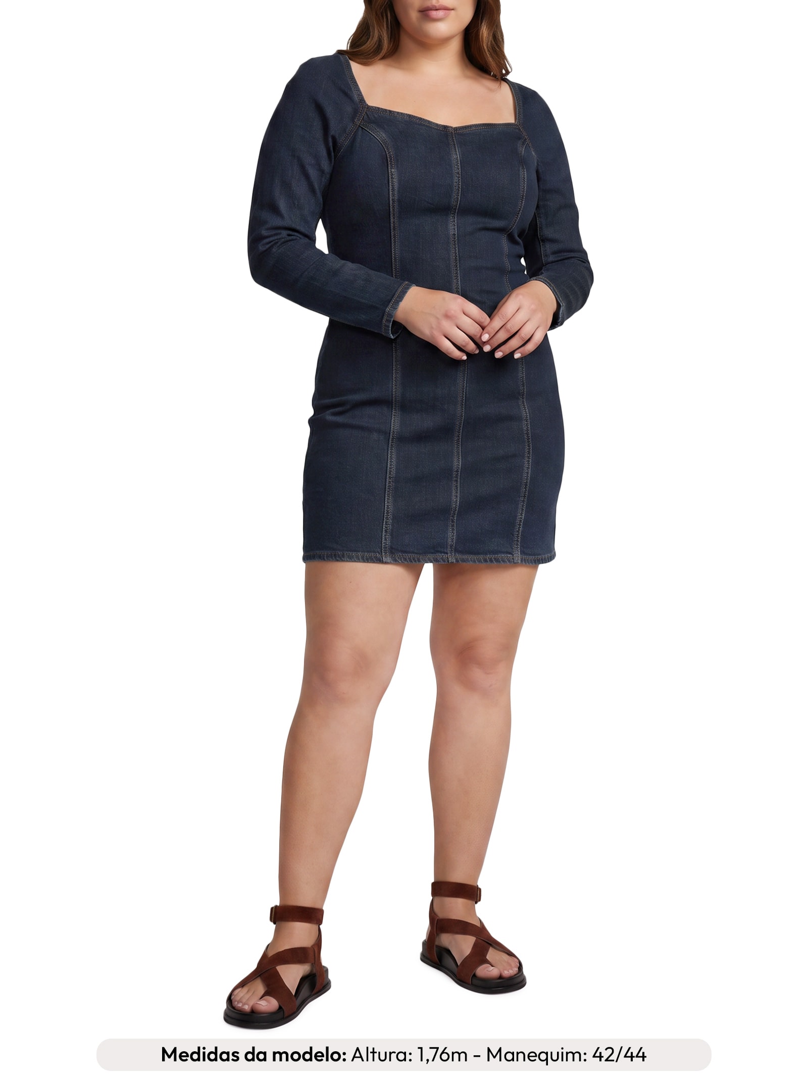 Vestido 80s Cocktail Azul Levi's