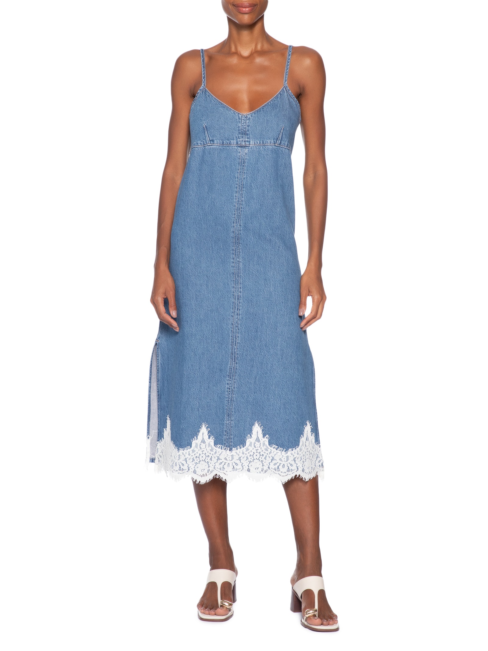 Vestido 90's Denim Slip Azul Levi's